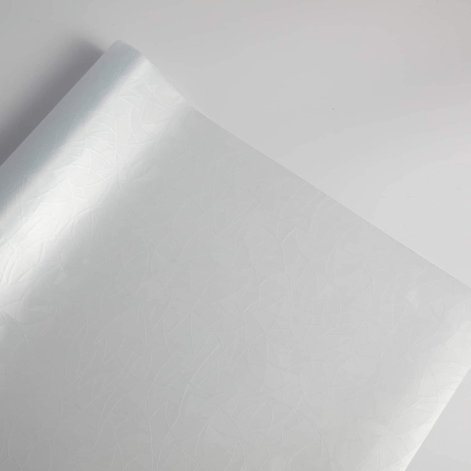 (60x200cm) 3D Deko Fensterfolie Regenbogen Effekt Statische Sichtschutz Folie Blickdicht (Anti-UV) - Irisierend