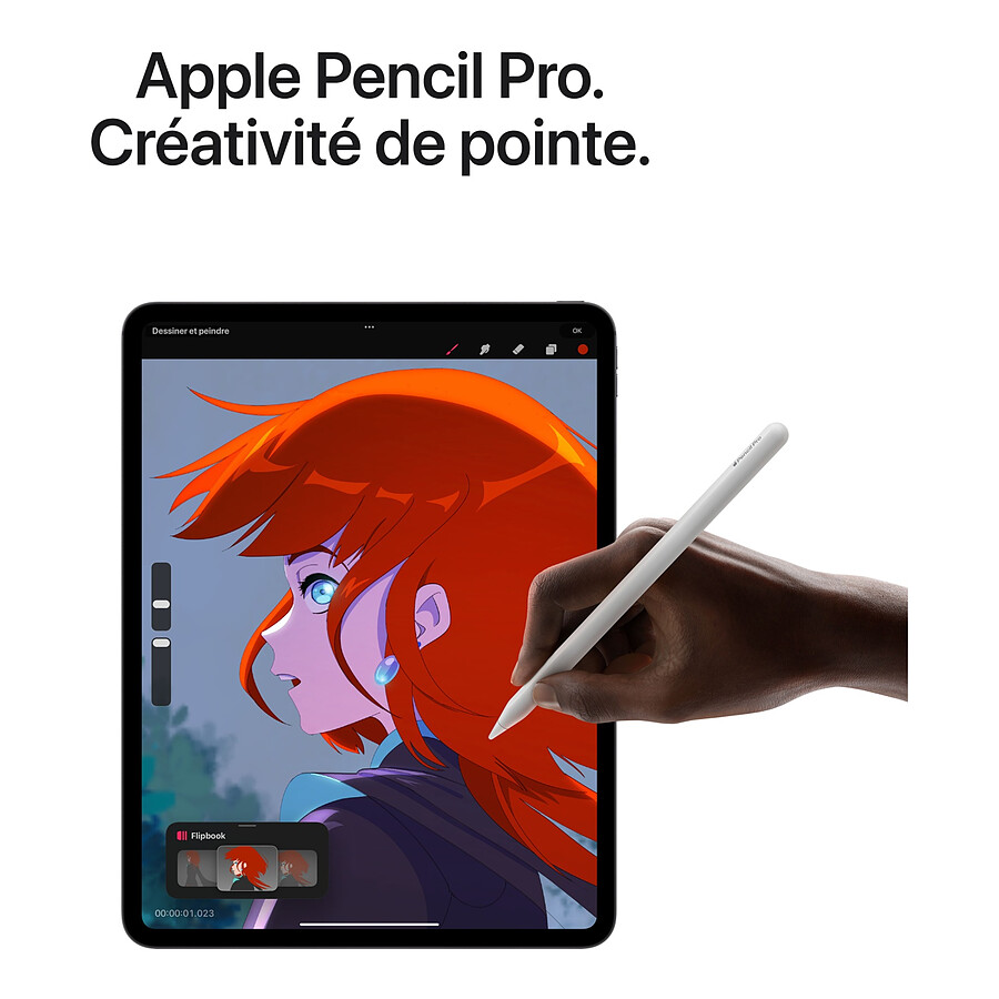 Apple iPad Pro M4 2024 11 pouces Wi-Fi - 1 To - Argent