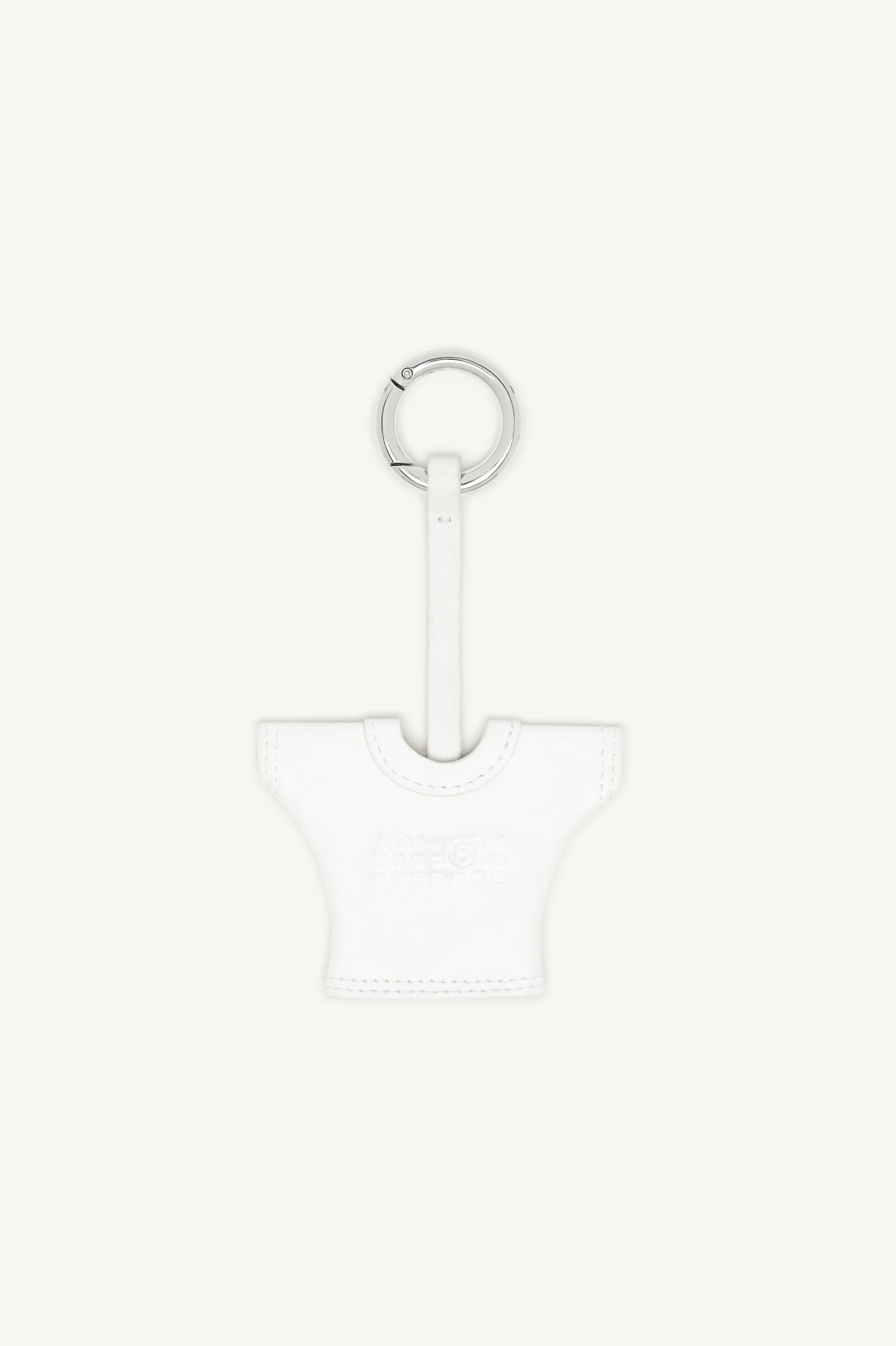 KEY CHAIN   BAG CHARM Blanc