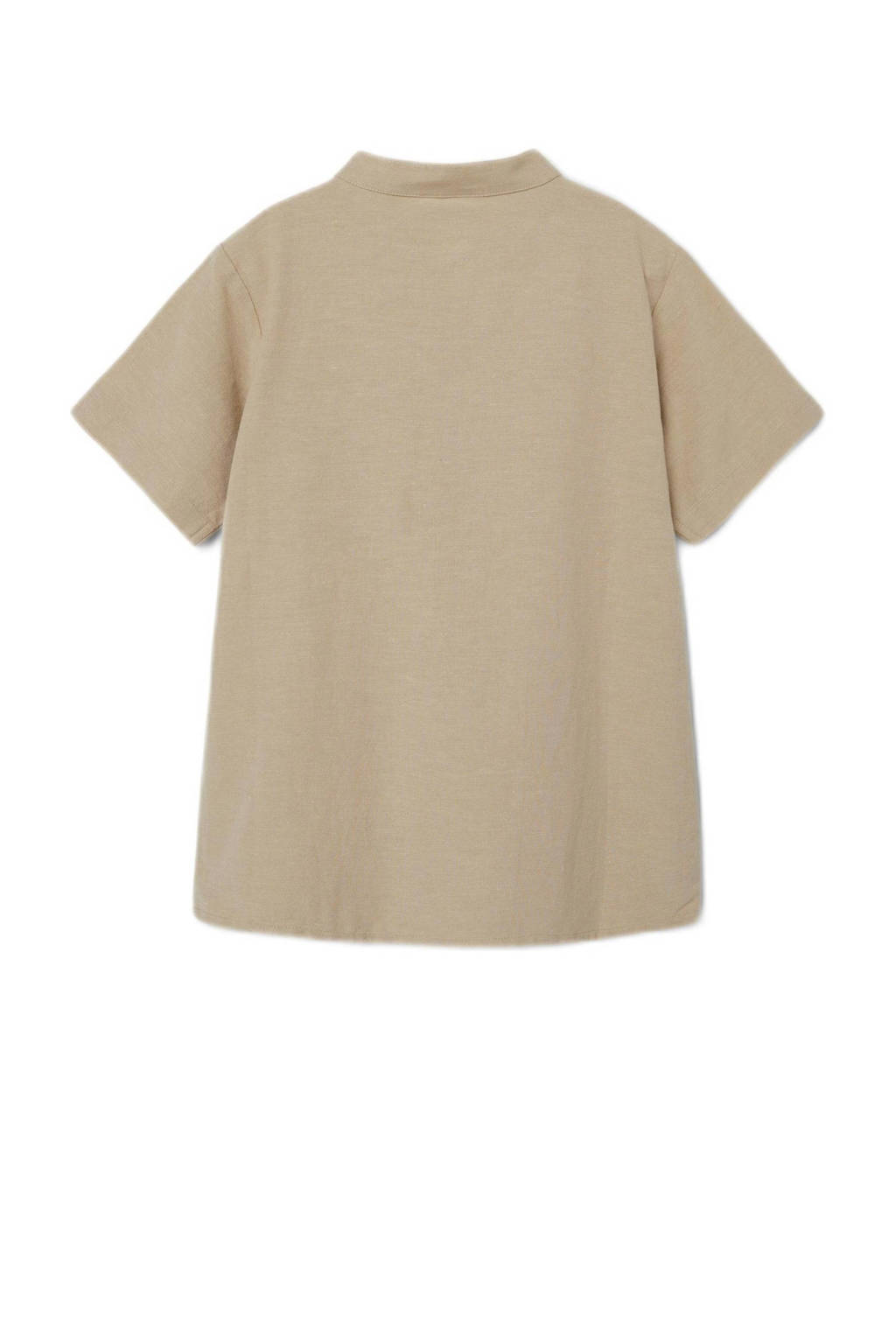 NAME IT overhemd NKMFAHER beige