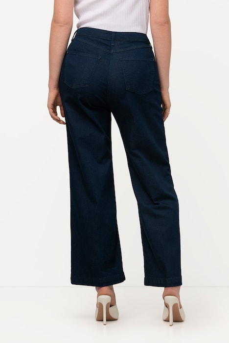 Jeans, weites, gerades Bein, Stretchkomfort