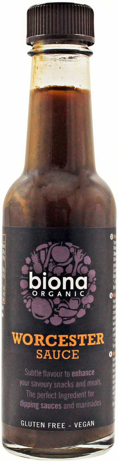 Molho Worcestershire Orgânico Biona 140ml