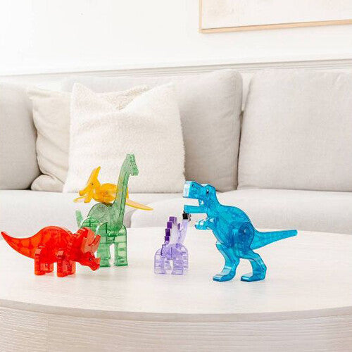MAGNA-TILES uitbreidingsset dinos - 5st