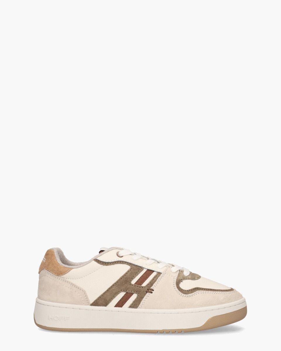 Hoff Trocadero Off-White/Bruin Herensneakers