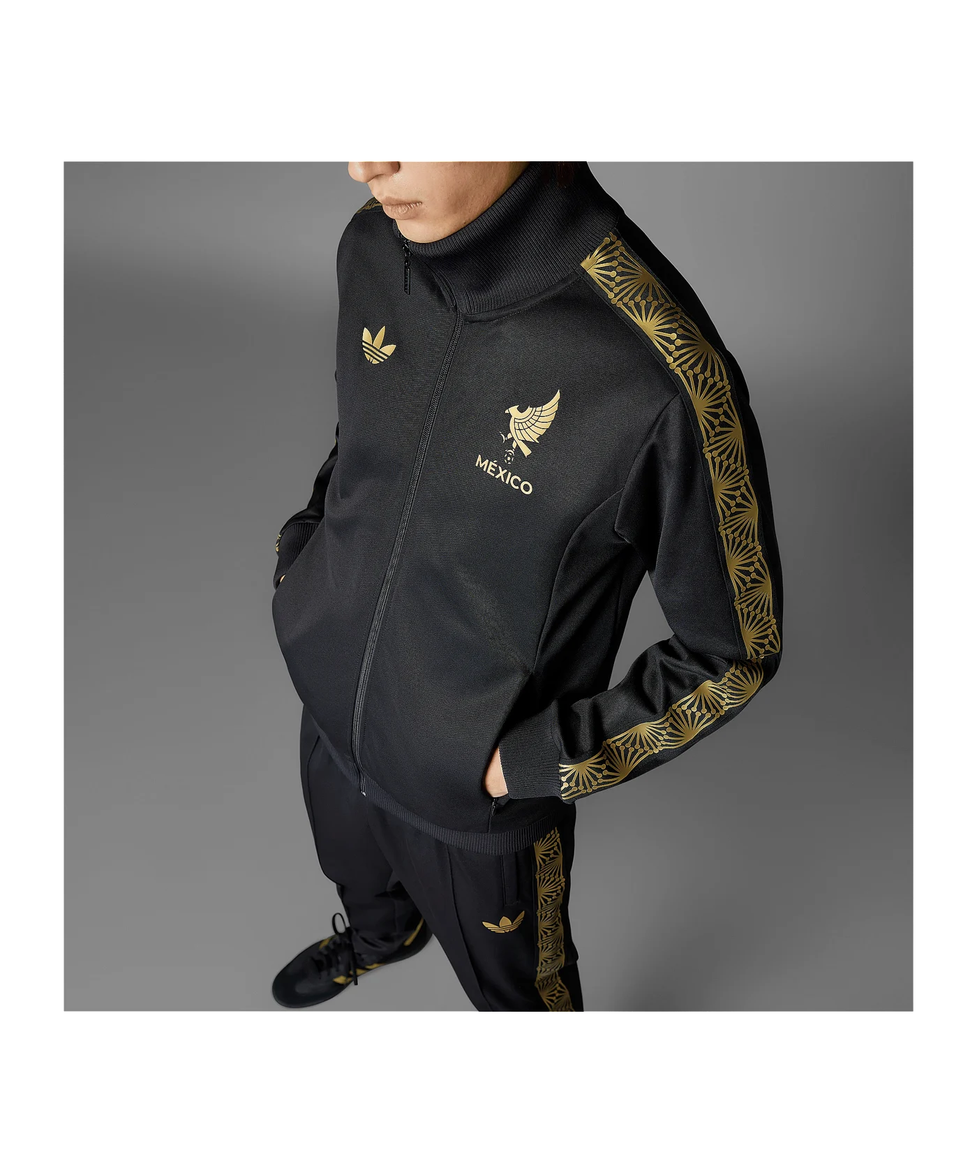 adidas Mexico Trainingsjacke Schwarz
