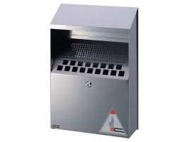 Askebæger Durable A2926349 vægmonteret sølv