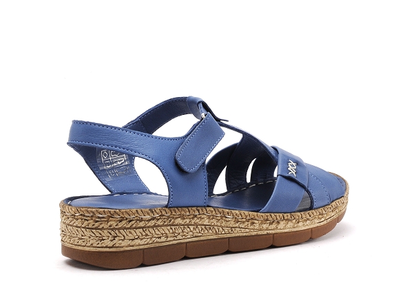 Andrea conti nu pieds plats femme 1889615 bleu