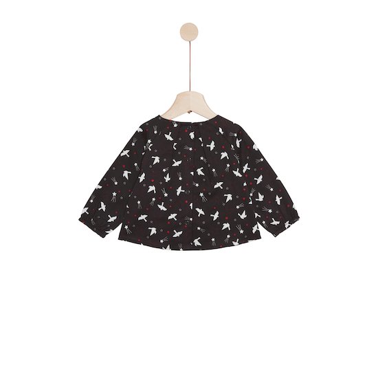 Tweet Cargo Blouse manches longues   Birds Tweet        de               Nano & nanette
