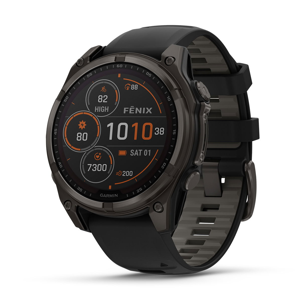 Garmin Fenix 8 Sapphire Solar, 47mm (Carbon Grey)