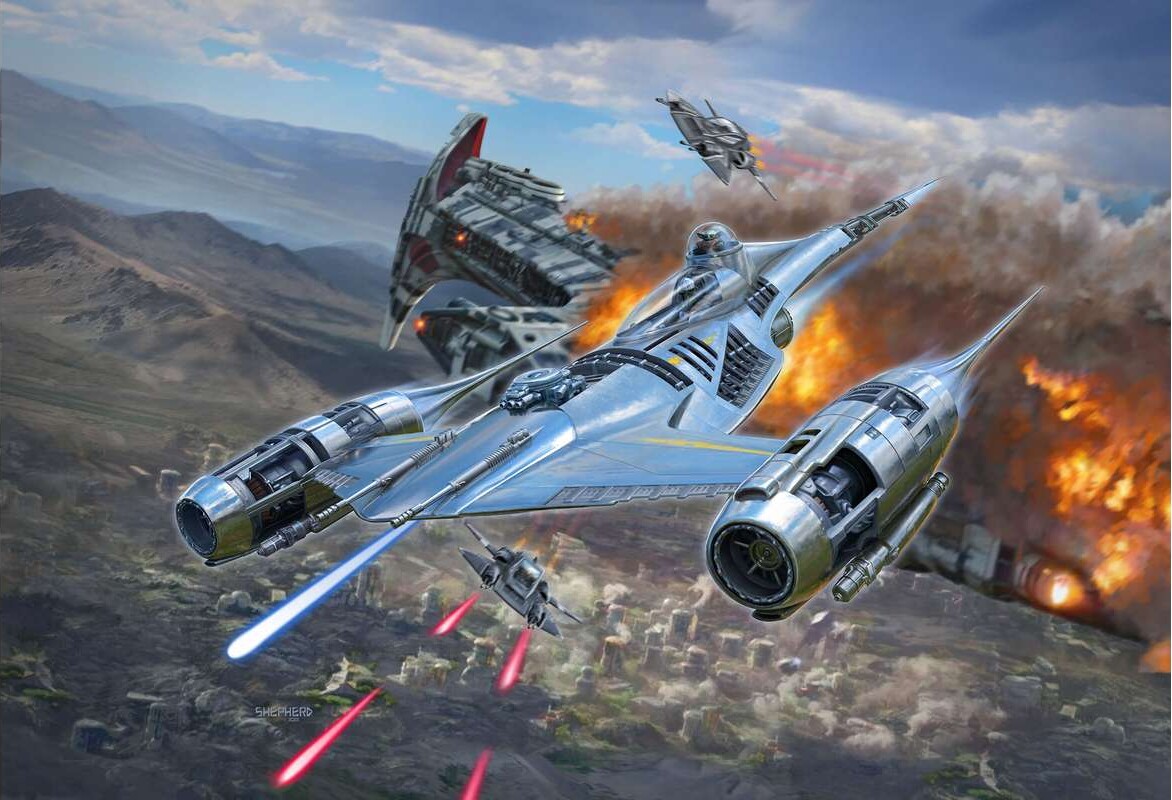 Revell - Star Wars The Mandalorian N1 Starfighter - 1:24 - 06787