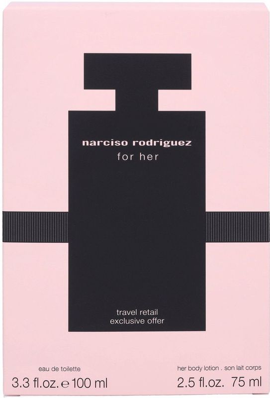 Narciso Rodriguez for Her Geschenkset - Eau de Toilette + Bodylotion