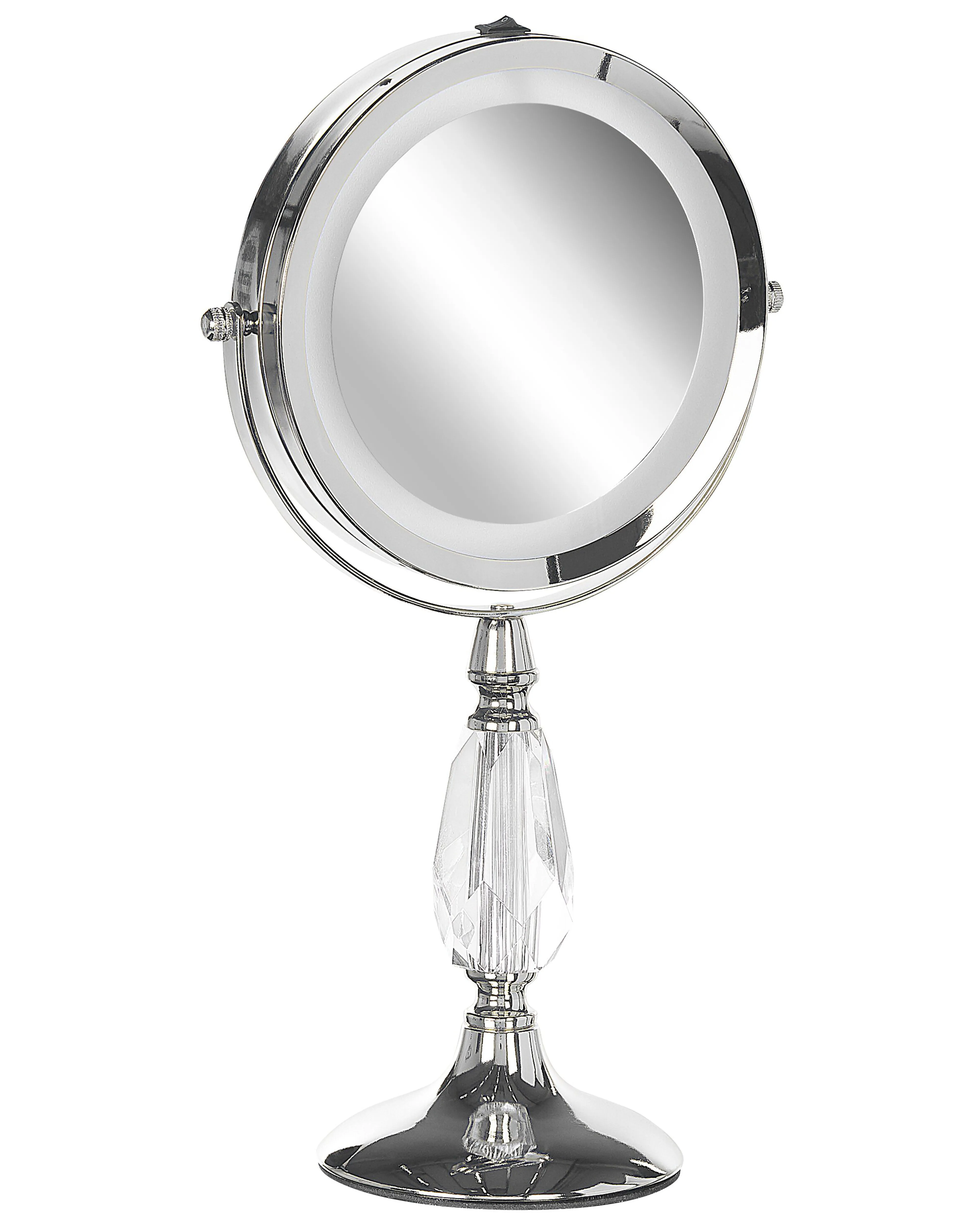Make-up spiegel LED MAURY Zilver