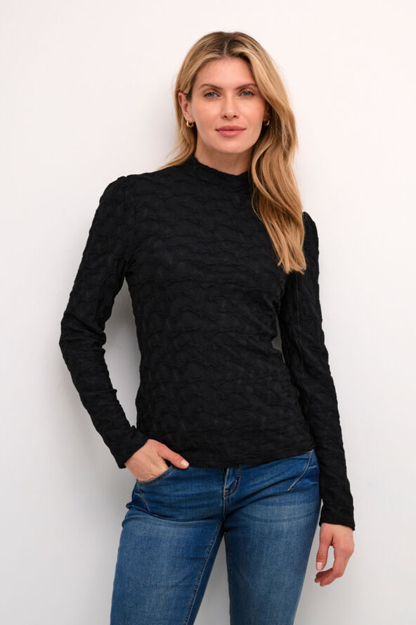 Cream CRElf Blouse Pitch black