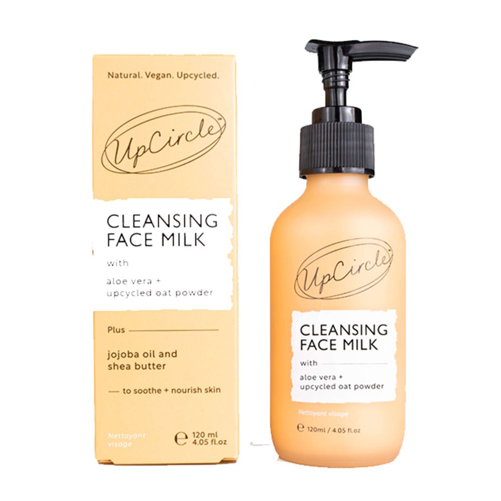 UpCircle Cleansing Face Milk with Aloe Vera & Oat Powder - 120 ml.