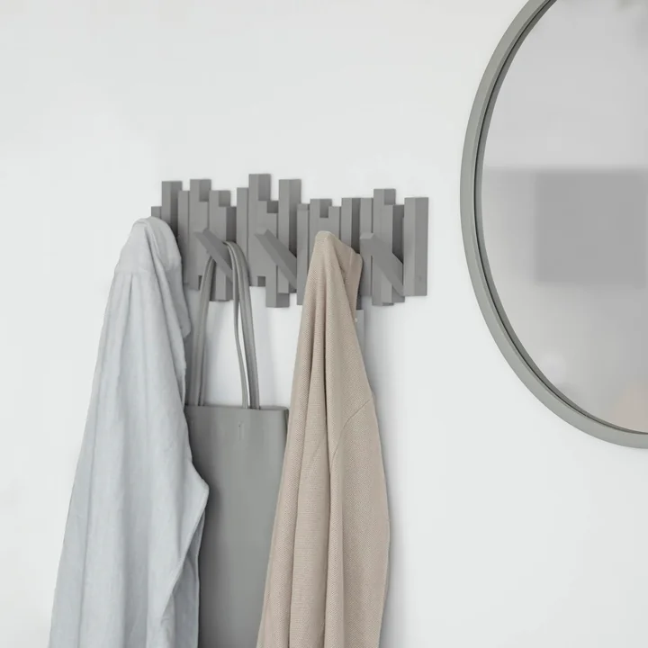 Umbra - Multi Hook Wandgarderobe, weiss