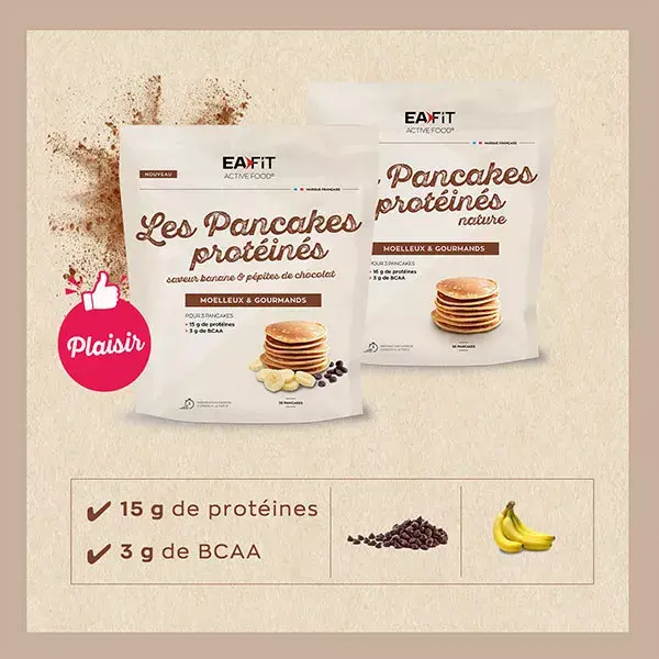Panquecas proteicas simples Eafit 400g