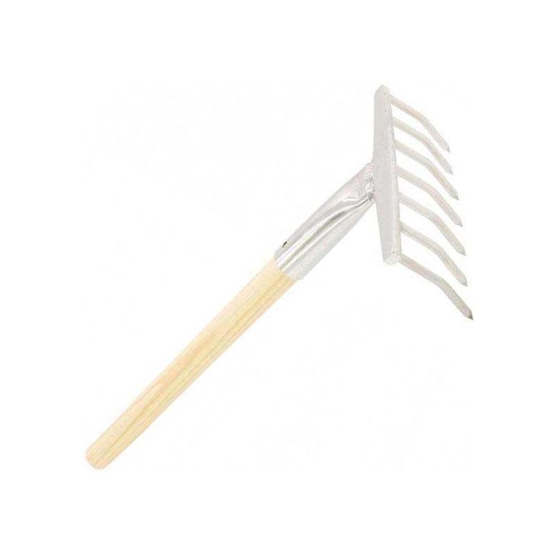 Rateau Flashmer Dents Rondes Inox