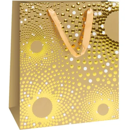 Trötsch Geschenktasche Metallic 23 x 32 cm, 1 Stück, 4-fach sortiert