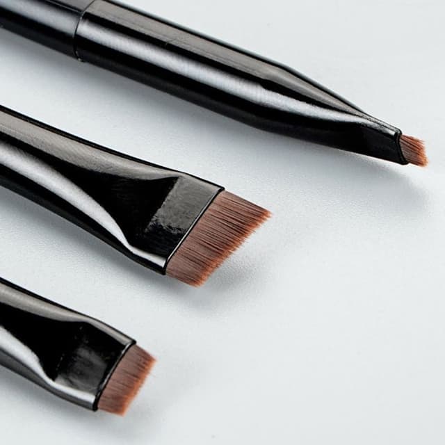 3stk Makeup Børster Øjenskygge Eyeliner Øjenbrynsmakeup