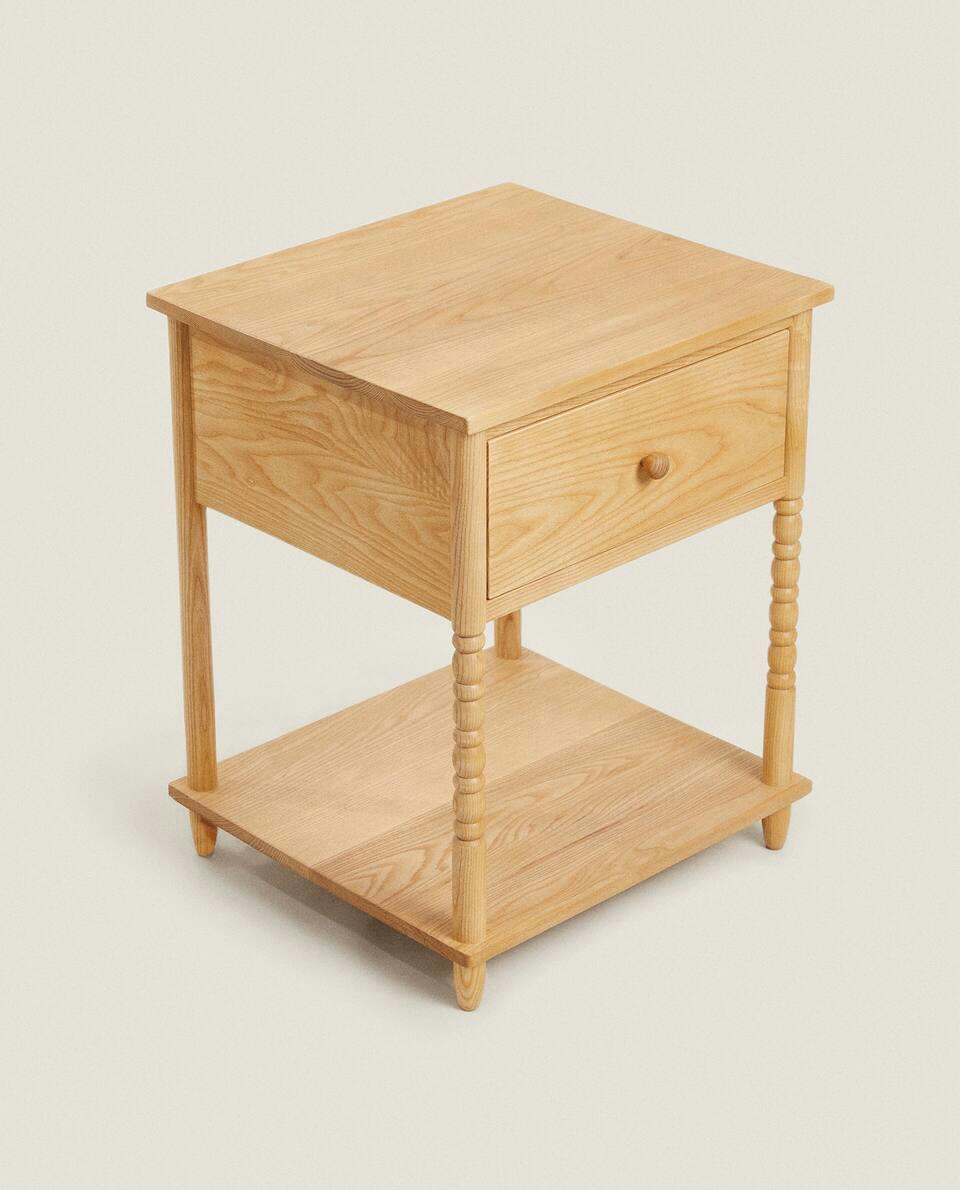 MESA DE CABECEIRA DE MADEIRA