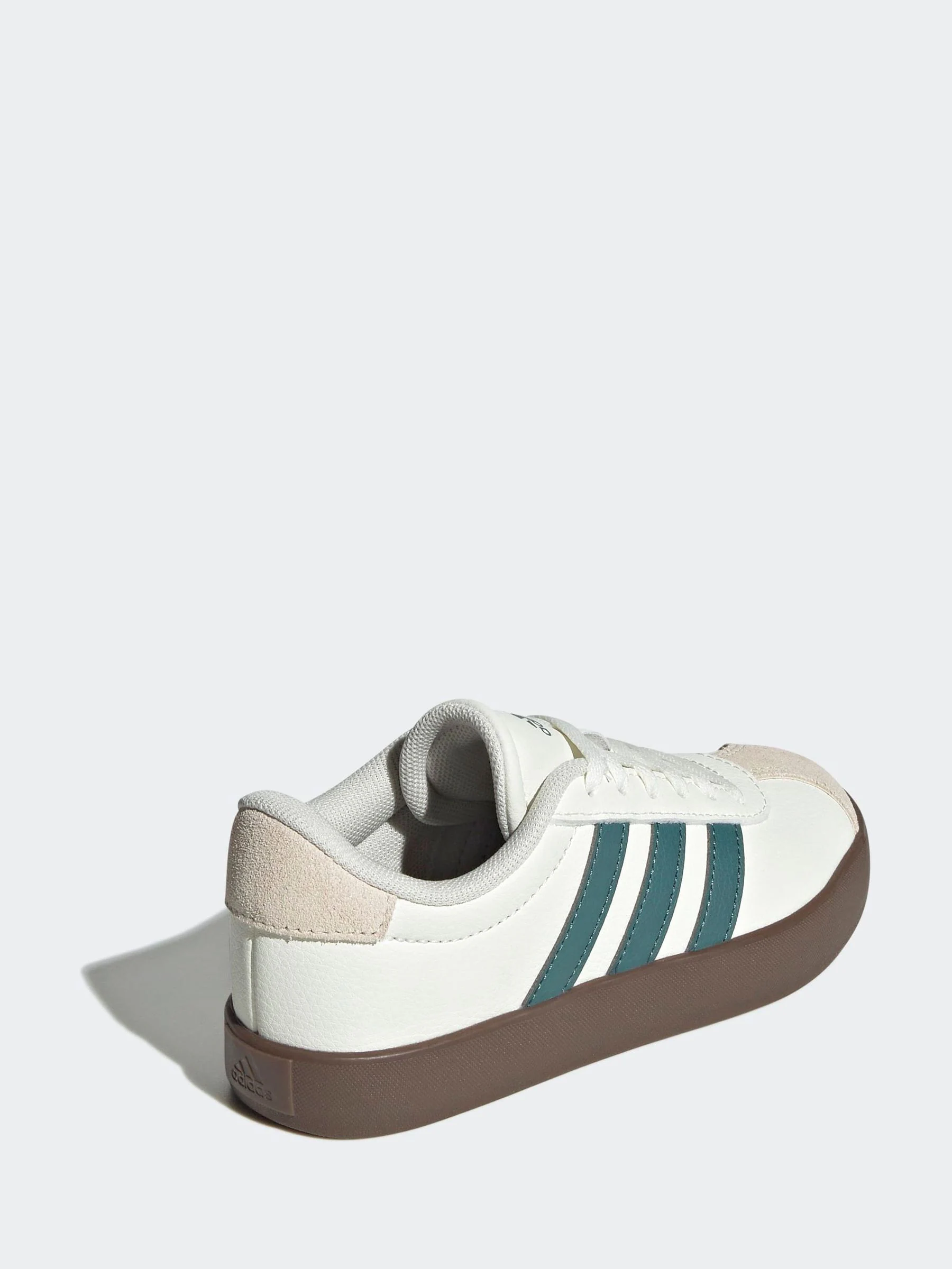 adidas Vl Court 3.0 Suède sneakers met veters voor kinderen