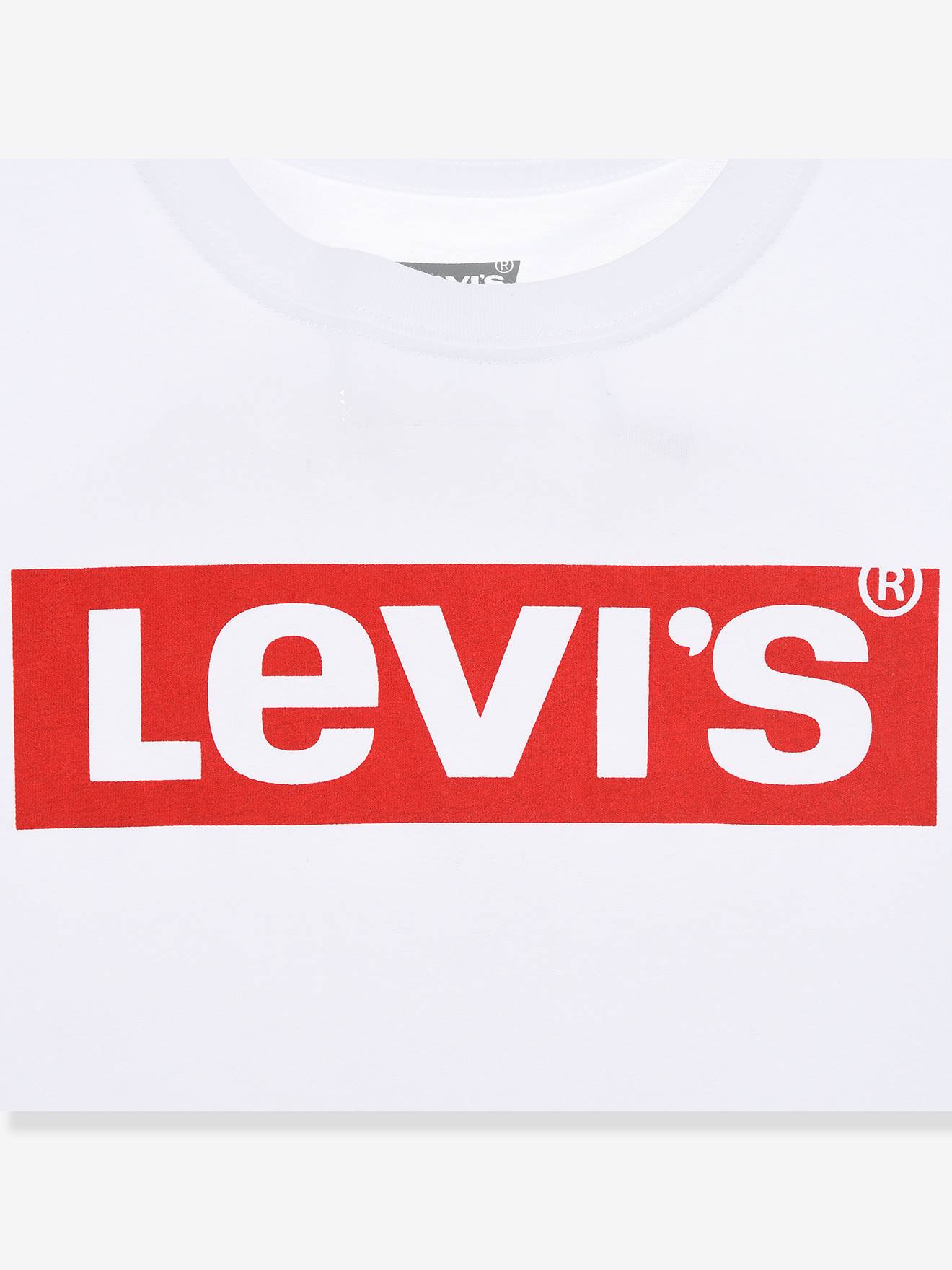 Camiseta de manga curta Levi's®, branca