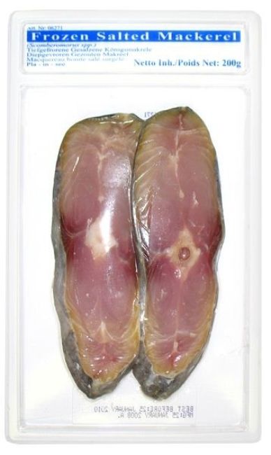 Bevroren Zoute Makreel 200g