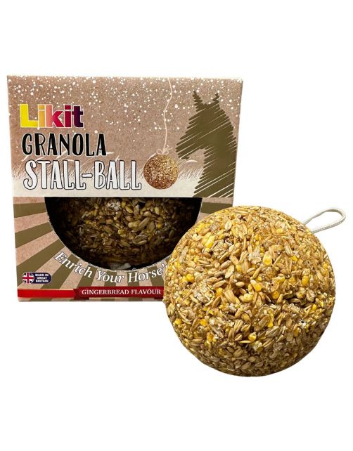 Likit Granola Stall-Ball Gingerbread - Paardensnack - 1.6 kg