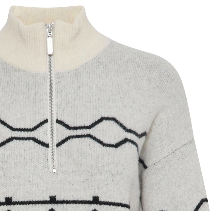 B.Young Massi Halfzip Trui Dames