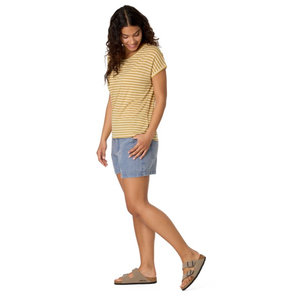 Stoic - Women's Merino155 LaholmSt. Loose Shirt Striped - Haut en mérinos
