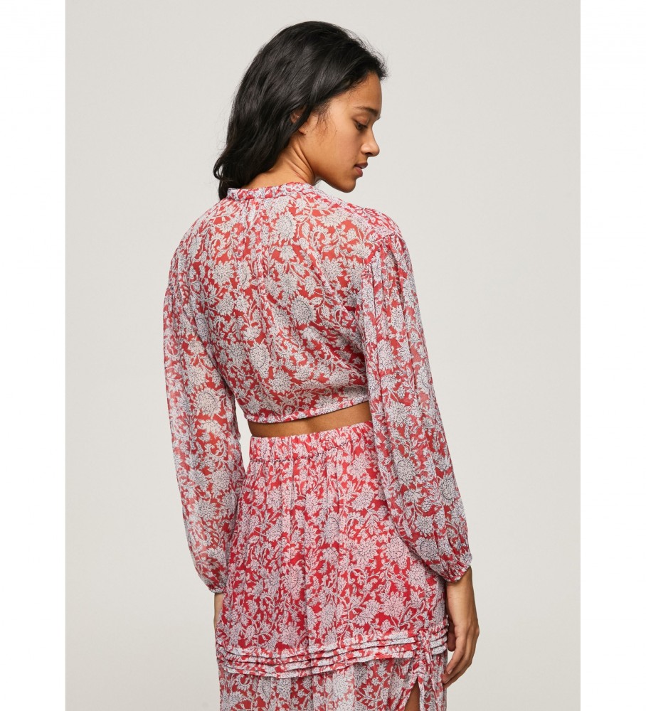Blusa vermelha Brianna da Pepe Jeans