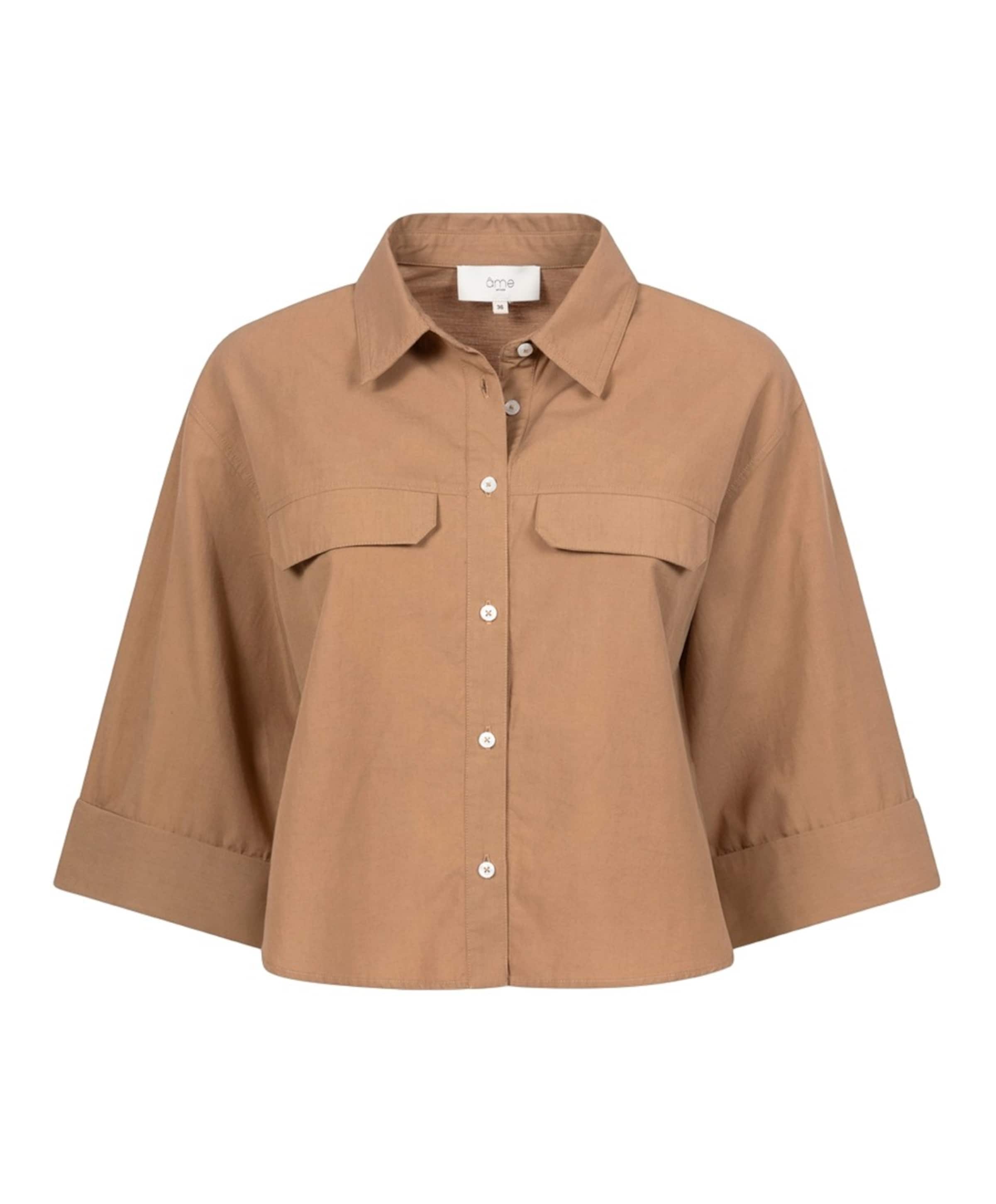 Âme Antwerp Dames blouse beige