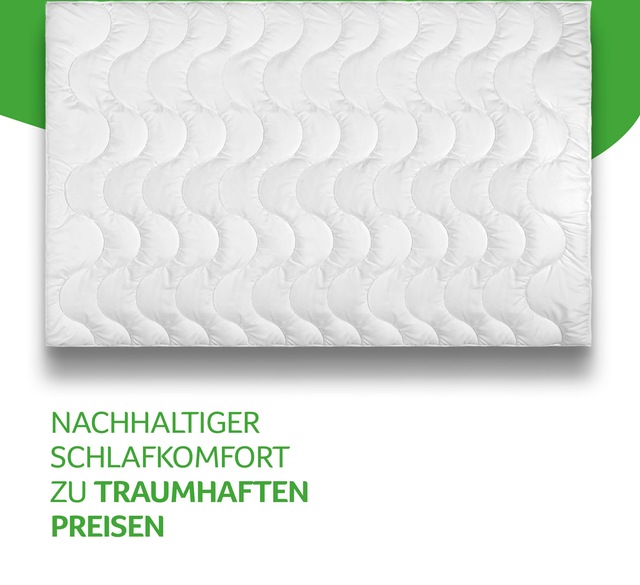 John Cotton Microfaserbettdecke »Julia, Bettdecken für Sommer und Winter« leicht Füllung Polyester 1 Stk. tlg. Bettdecke 135x200 cm, 155x220 cm, Made in Green, Decke