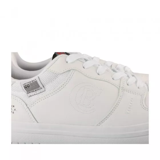 Baskets BLANC COTTON BELT