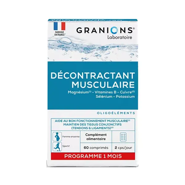 Granions Relaxante Muscular 60 comprimidos