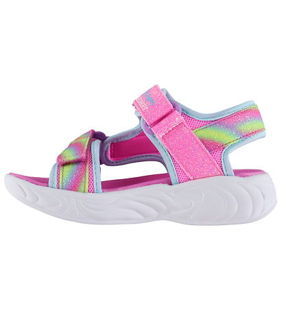 Skechers Sandalen m. Licht - Unicorn Träume - Pink/Multi