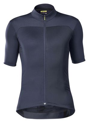 Maillot Manches Courtes Mavic Essential Total Eclipse / Gris Foncé