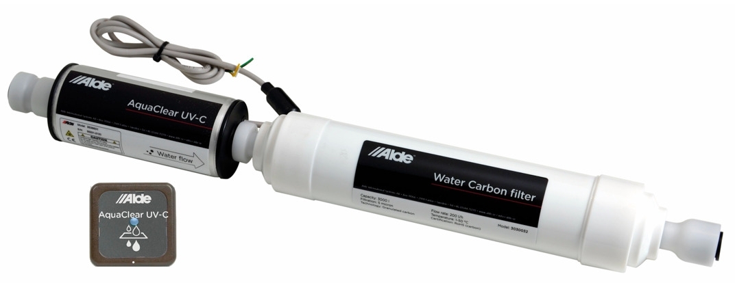 Wasserfilter-Set - ALDE Aqua Clear UV-C LED - Inkl. LED-Panel