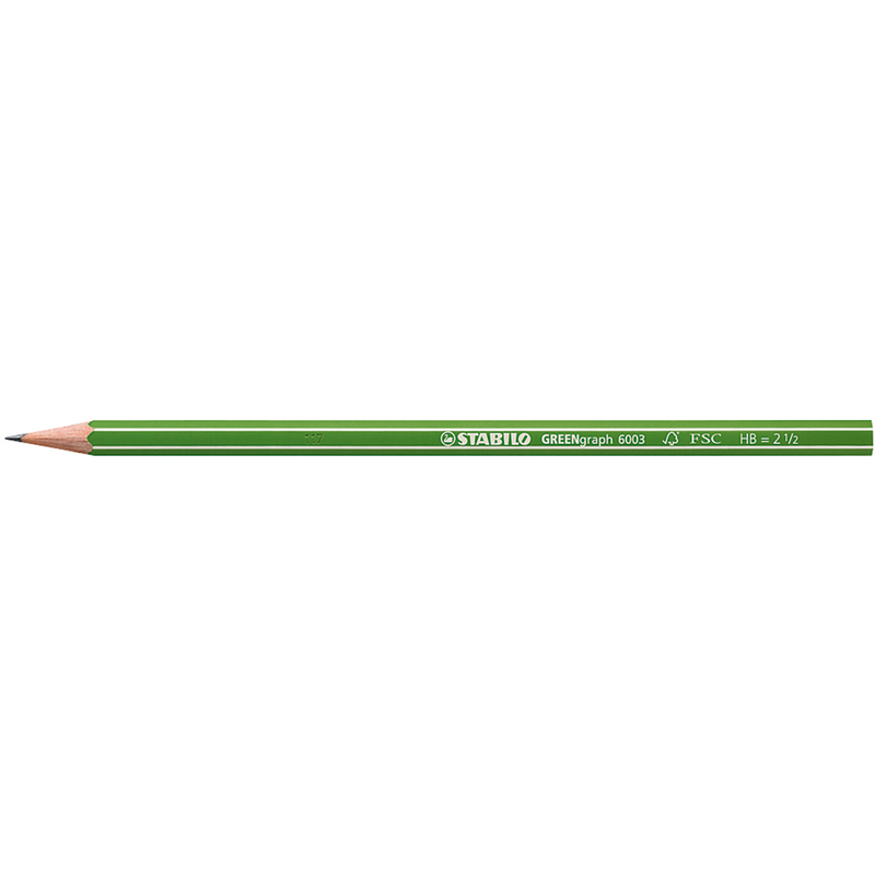 Stabilo Bleistift GREENgraph 6003, HB, hellgrün
