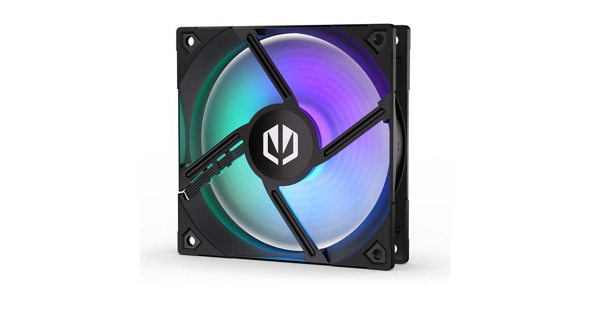 ENDORFYFluctus 120 PWM ARGB case fan  (Zwart, 120 x 120 x 25 mm)