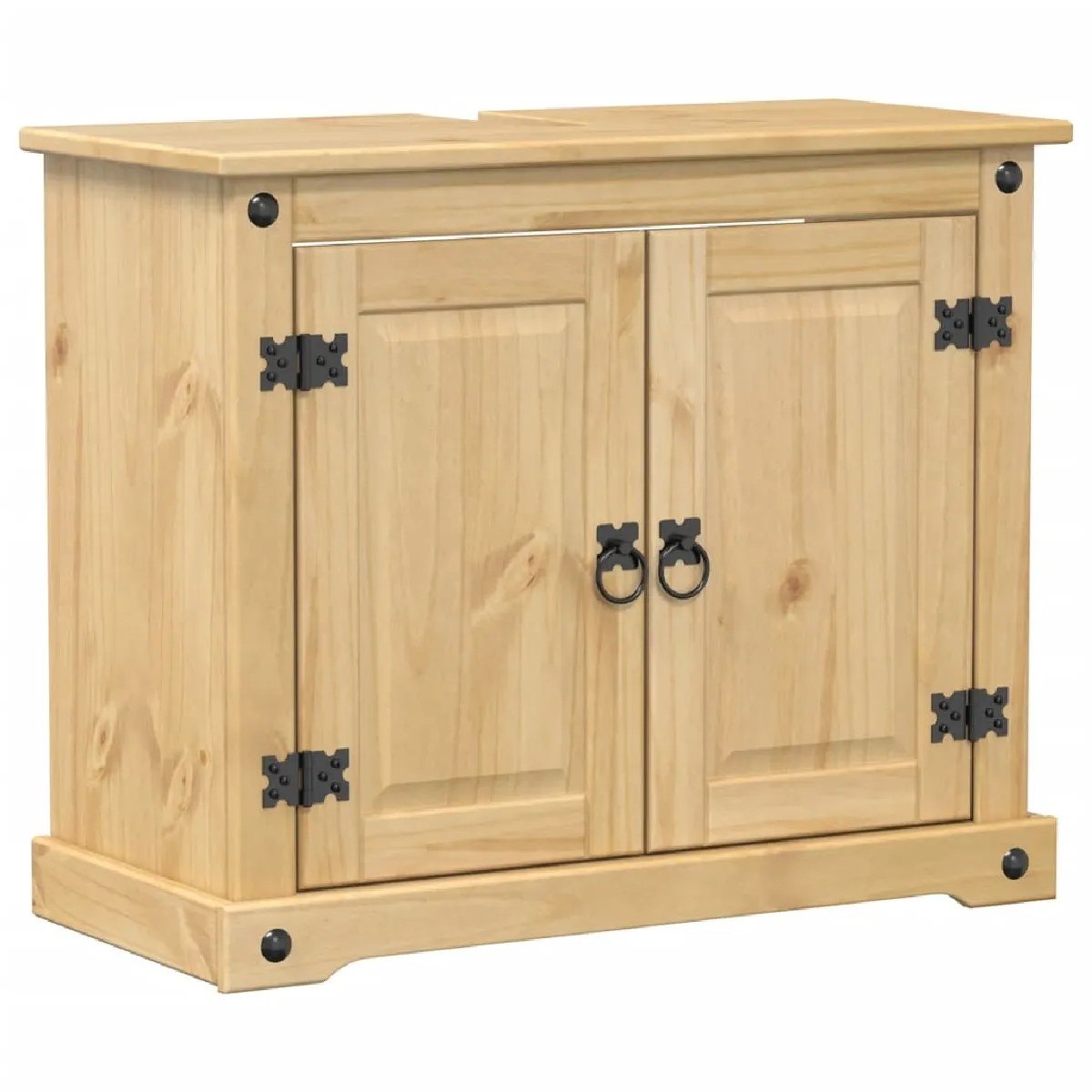 vidaXL Armoire lavabo Corona