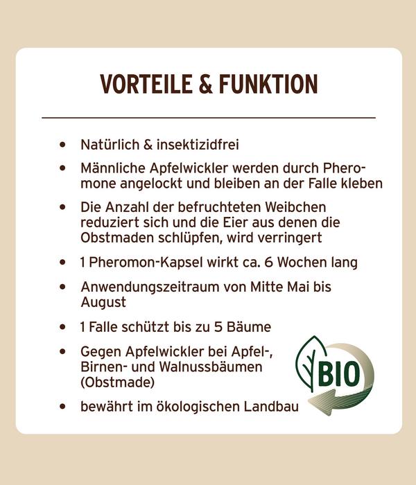 Substral® Naturen® Obstmaden Fallensystem