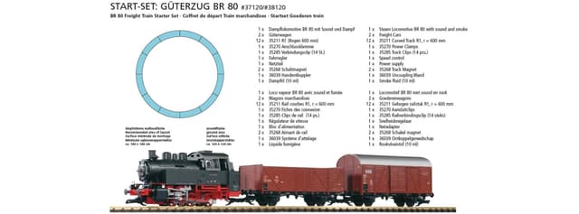 PIKO Train G startpakke