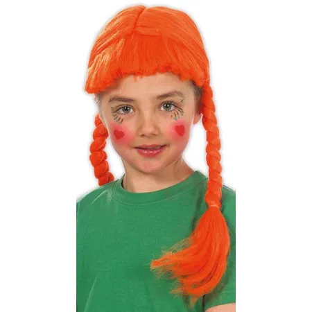 Mottoland Freche Göre Perücke Kinder, orange