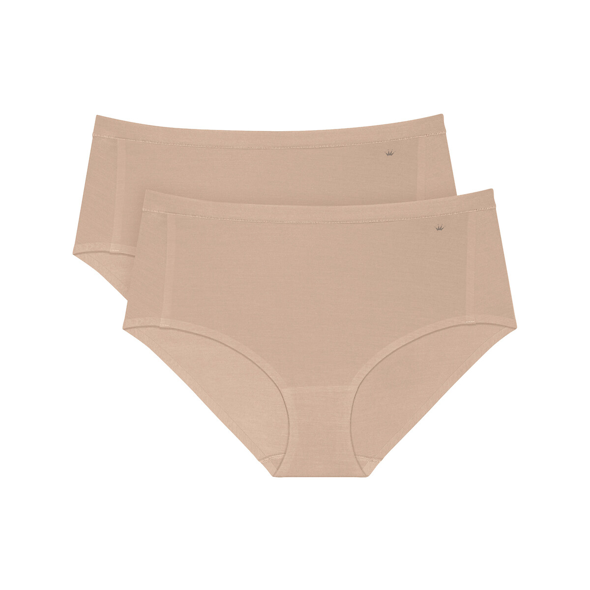 TRIUNFO<br>Conjunto de 2 slips altos Smart Natural