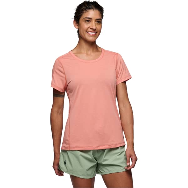 T-shirt escalade BLACK DIAMOND W LIGHTWIRE SS TECH TEE HIMALAYAN SALT