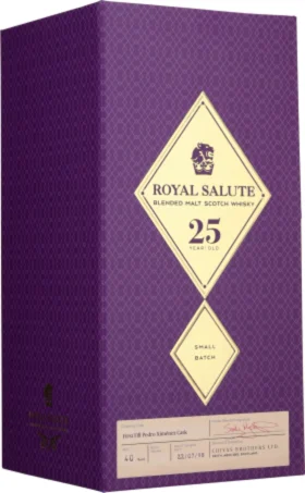 CHIVAS REGAL 25 YEARS ROYAL SALUTE 70CL
