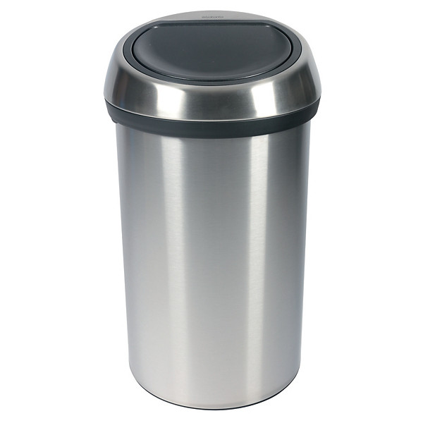 Poubelle Touch Bin Brabantia inox 60 L