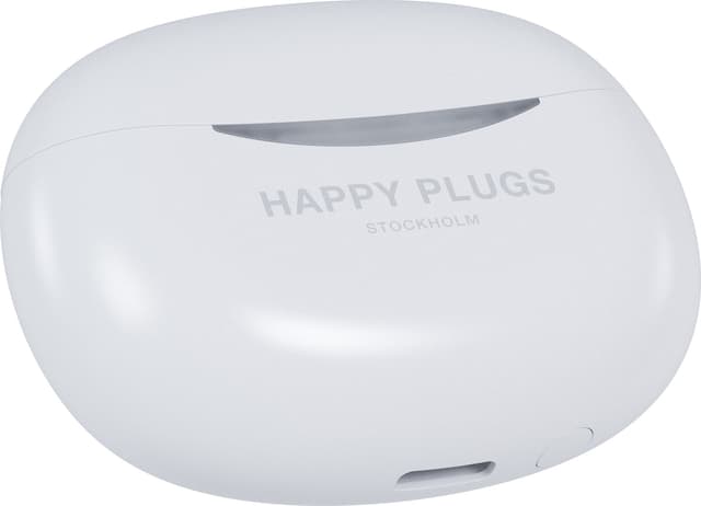 Happy Plugs Joy Pro helt trådløse in-ear høretelefoner (hvid)