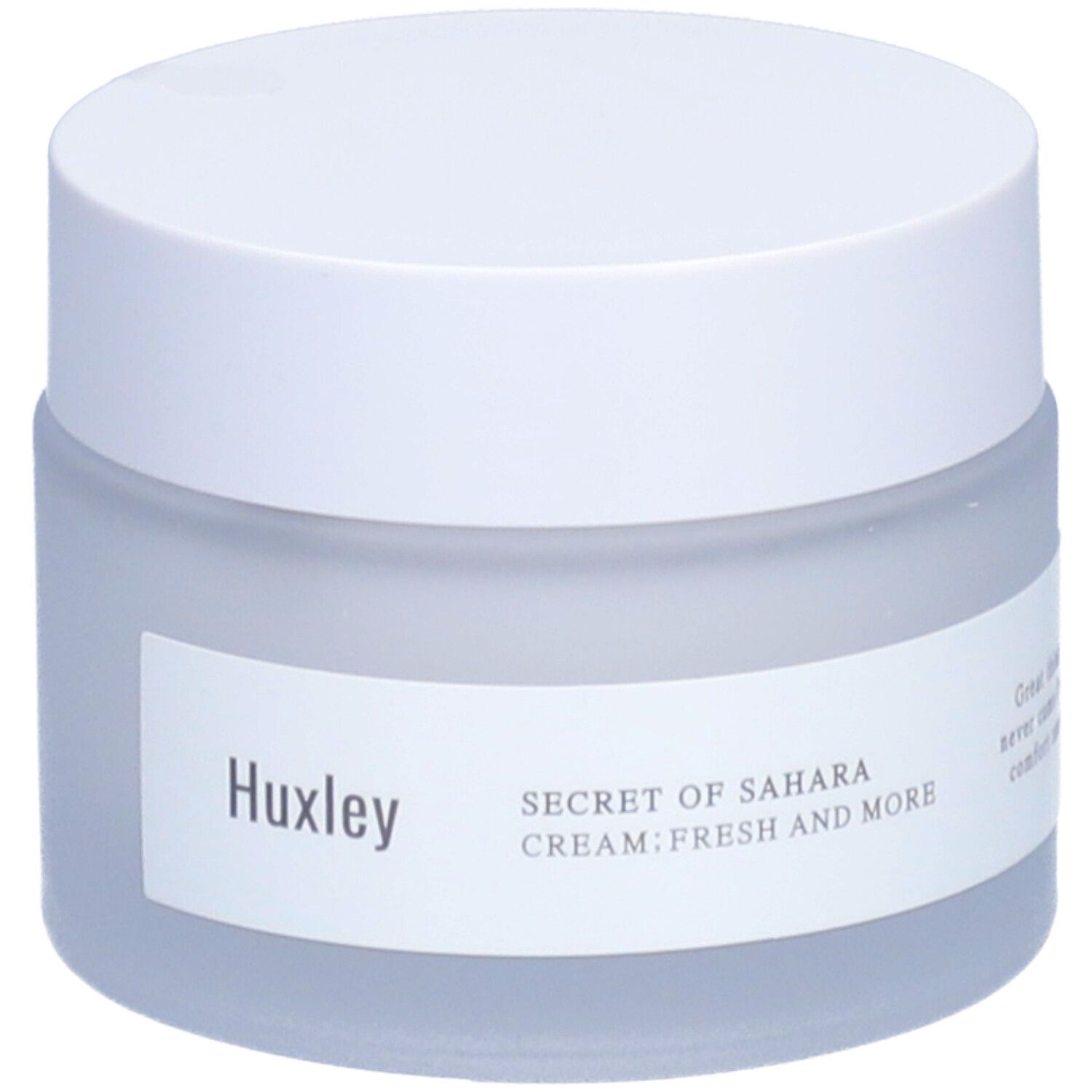 Huxley Secret of Sahara Cream Fresh And More